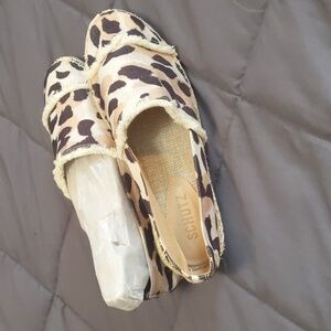 SCHUTZ Animal Print Espadrilles